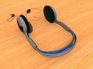 head phones koss Modelo 3D