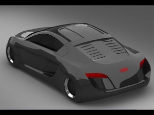 audi rsq 3D Модель