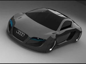 audi rsq Modelo 3D