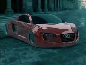 audi rsq 3D Модель