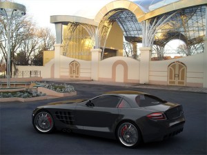 slr mclaren 3D मॉडल