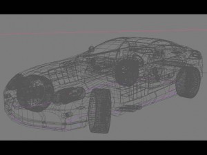 slr mclaren 3D मॉडल