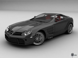 slr mclaren 3D मॉडल