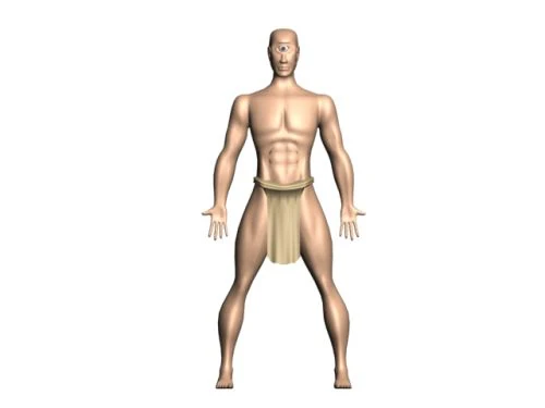 cyclops 3D Model .c4d .max .obj .3ds .fbx .stl .blend 