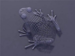 frog 3Dモデル