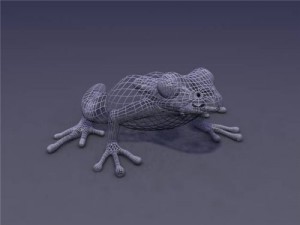 frog 3Dモデル