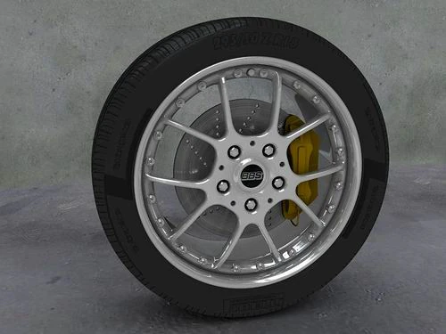 bbs rk ii 3D Model .c4d .max .obj .3ds .fbx .stl .blend 