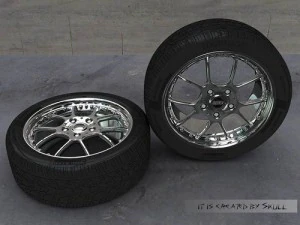 bbs rk ii 3D Model