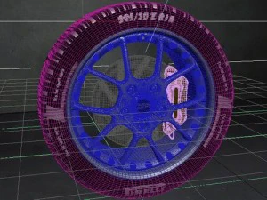 bbs rk ii 3D Model