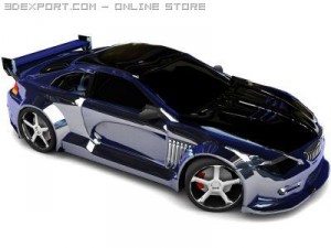 bmw m6 3D 模型
