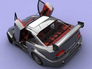 dodge viper tropic 3Dモデル
