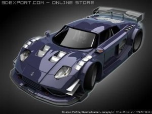 bruttus 7 xr superstreet 3D-Modell