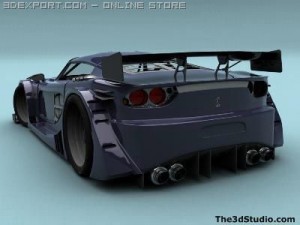 bruttus 7 xr superstreet 3D Model