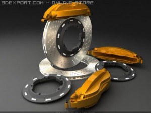 gtr wheel 3D Model