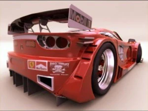 bruttus 7 xr competition 3D Model