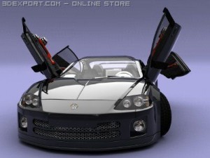 bruttus 4z nkandi 3D-Modell