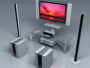 home theater sony 3D Model