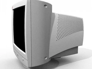moniteur crt Modèle 3D