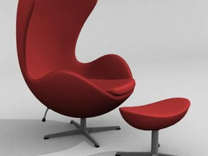 яйце крісло 3D Модель