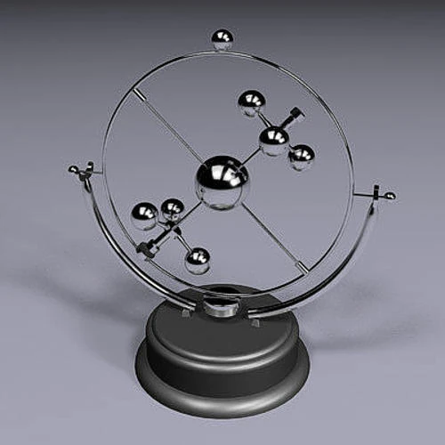 magnetic pendulum 3D Model .c4d .max .obj .3ds .fbx .stl .blend 