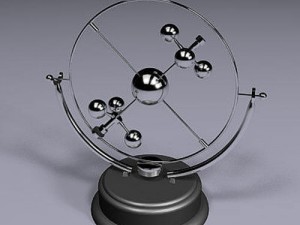 magnetic pendulum 3D Model
