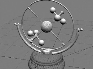 magnetic pendulum 3D Модель