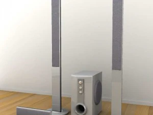 home theatre system 3D Model