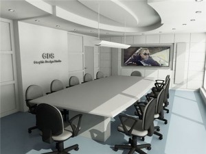 conference room 3D-Modell