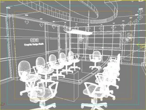 Konferenzraum 3D Modell