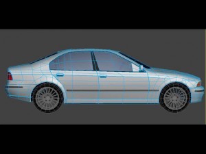 bmw 5 3Dモデル