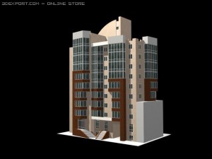 apartment house 3D Model