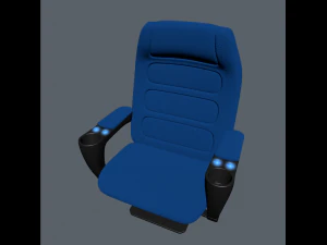 सिनेमा कुर्सी 3D मॉडल