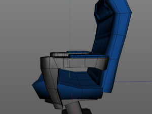 cinema chair Model 3D