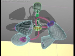 chandelier Model 3D