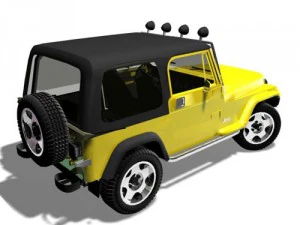 wrangler 3D Model
