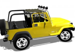 wrangler 3D Модель