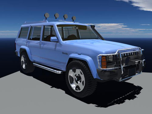 jeepcherokee 3D 모델 .c4d .max .obj .3ds .fbx .stl .blend 