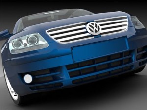 volkswagen phaeton 3D Модель