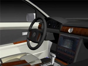volkswagen phaeton 3D Model