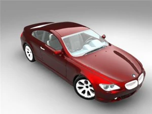 बीएमडब्ल्यू6 कूप 3D मॉडल