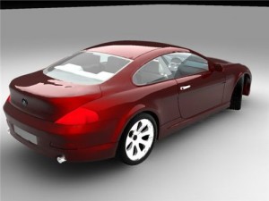 bmw6 coupe 3D Model