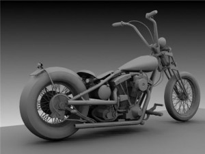 harleydavidson 3Dモデル