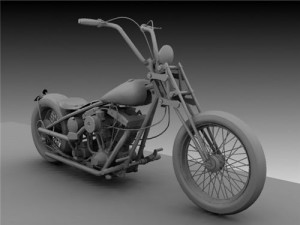 harleydavidson 3Dモデル