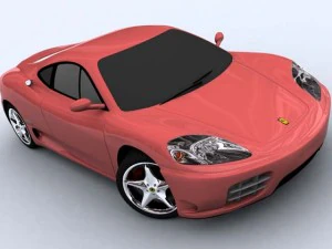 फेरारी 360 मोडेना 3D मॉडल