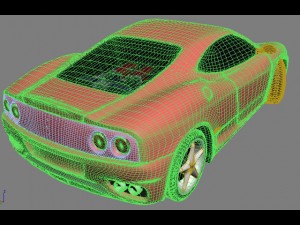 ferrari 360 modena 3Dモデル