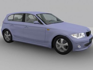 bmw e87 3D Model