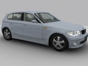 bmw e87 3D Model