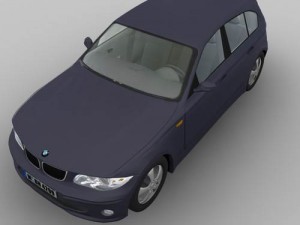 bmw e87 3D Model
