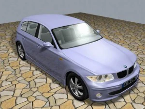bmw e87 3D Model