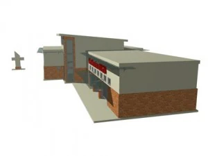 कार सेवा 3D मॉडल